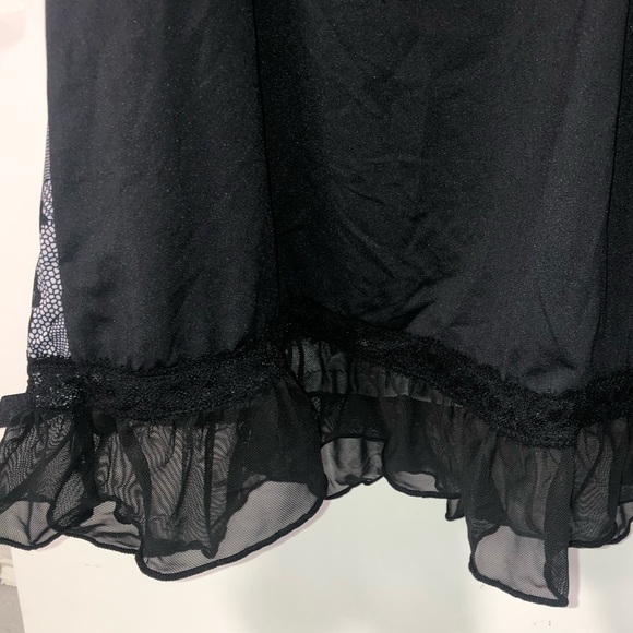 NWOT Adore Me Etelka Women’s Intimate Sleepwear Lingerie Black Lace Size Small - Picture 9 of 14